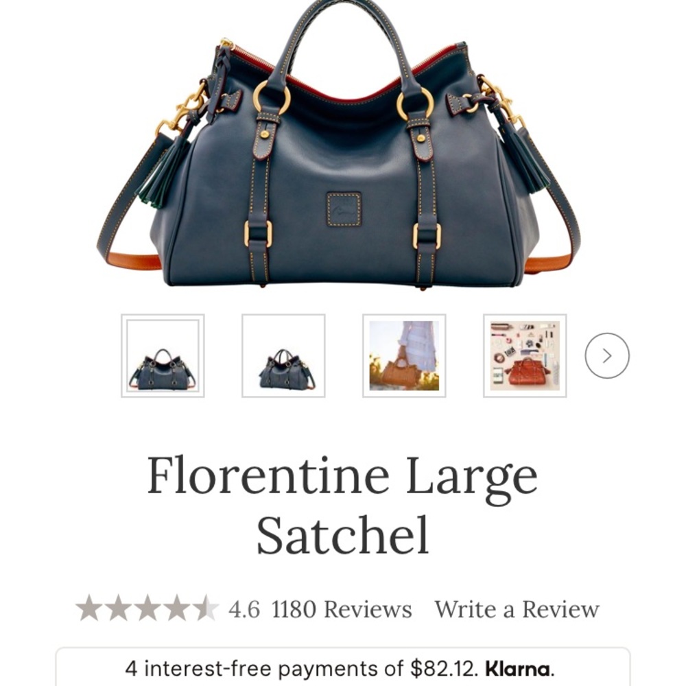 Dooney and Bourke Florentine satchel